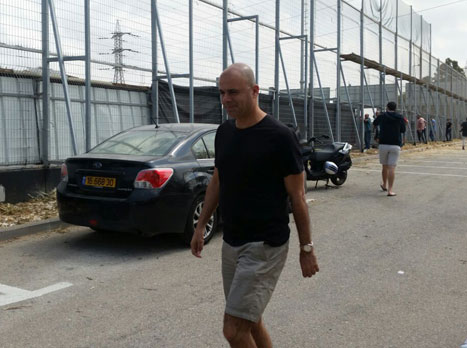 שרון ניסנוב הגיע למתחם