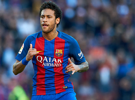 זכה למחמאות מלואיס אנריקה, ניימאר (getty)