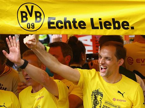 הגביע לא עזר לו. טוכל עזב את דורטמונד (getty)