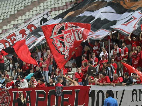 גם בהפועל ת"א, הקהל פגע בקבוצה (אלן שיבר)