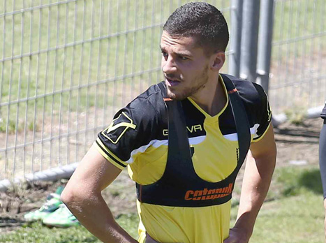 עגייב. תורגל במקום עידן ורד (צילום: אלן שיבר)