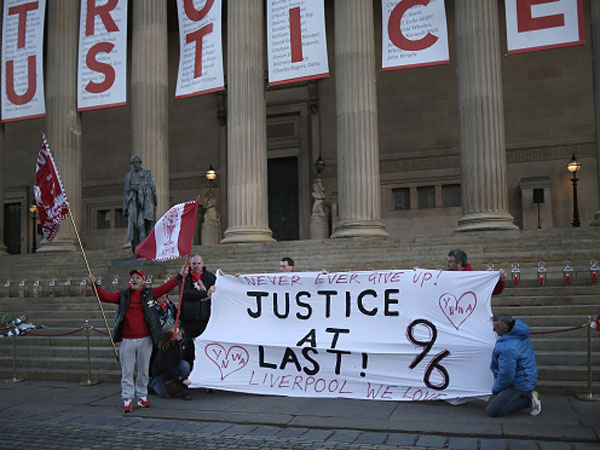 צדק, צדק תרדוף. אוהדי ליברפול (getty)
