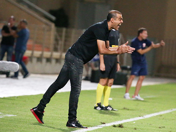 גיא לוזון בטירוף. בינתיים הוא יכול להיות מרוצה (צילום: יוסי שקל)