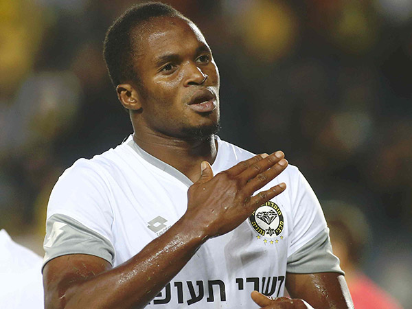 קייטה חגג והקפיץ את אוהדי היהלומים שעשו את הדרך לטדי (אלן שיבר)