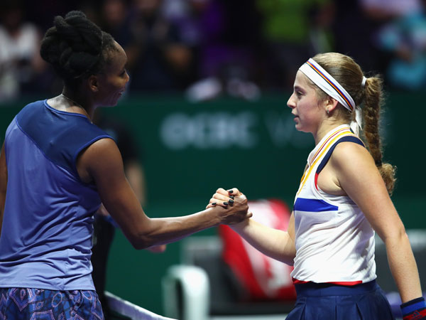 עדיין במשחק. ונוס אחרי הניצחון על אוסטפנקו (getty)