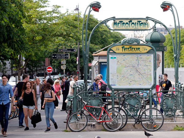 המטרו בפריז, הדרך הנוחה להתניידות בעיר  (getty images)