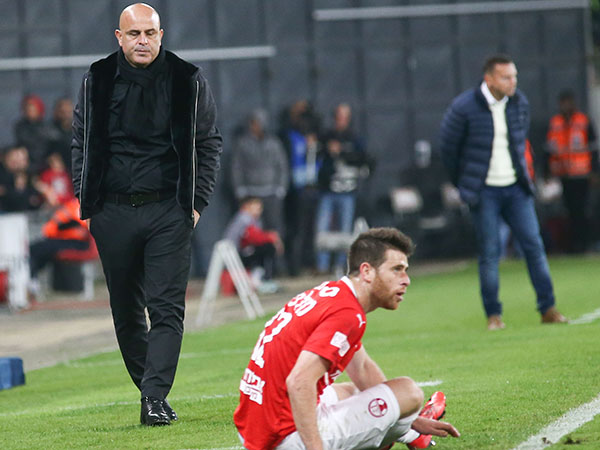 בכר: "לא הצלחנו לייצר מספיק בהתקפה" (דני מרון)