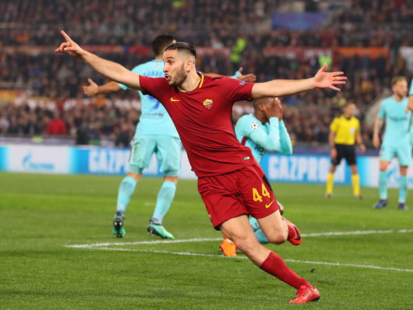 כמה סמלי שמנולס היה זה שכבש את השער שהעיף את ברצלונה (GETTY)