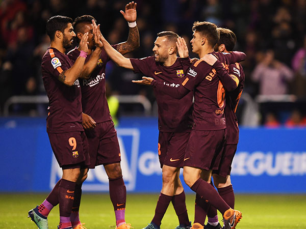 אליפות שביעית בתשע העונות האחרונות לברצלונה (getty)