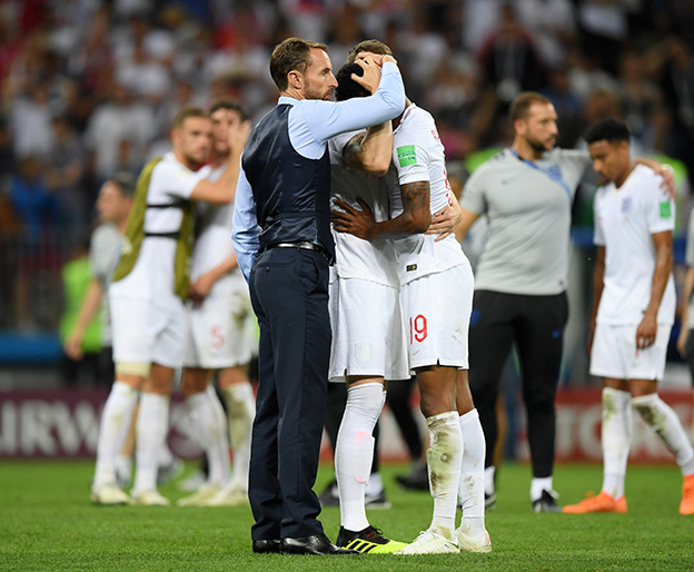 אנגליה טעתה במחצית השניה ושילמה ביוקר (getty)