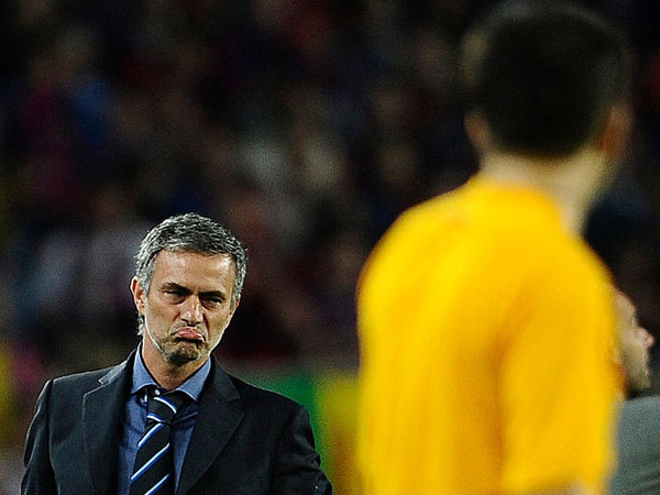 נקט בלוחמה פסיכולוגית מהרגע הראשון. מוריניו (stepan bond, getty)