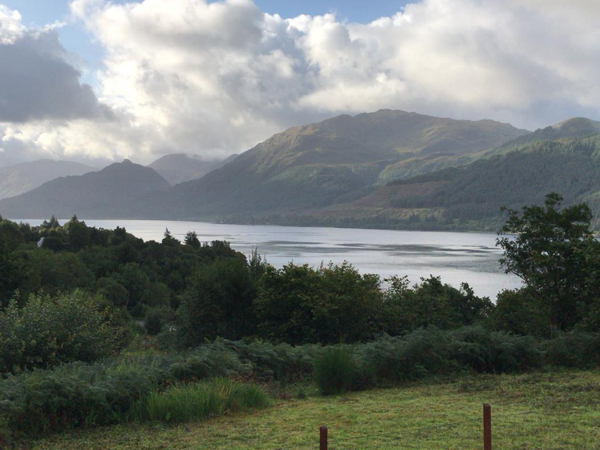 הנוף שנשקף מחלון החדר של דיוויד