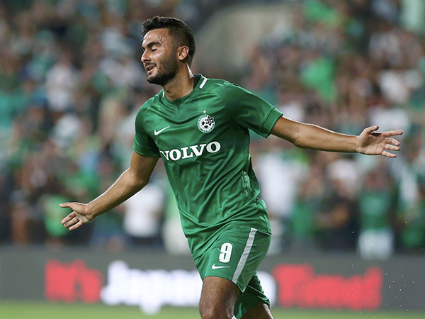 האיש החם יחזור להתקפה. עוואד (צילום: אלן שיבר)