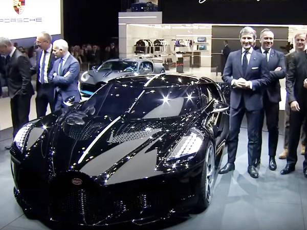 הבוגטי השחורה,  La Voiture Noire (צילום: יצרן)