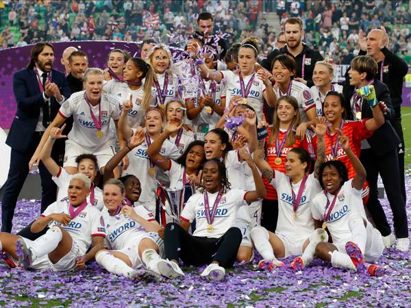 זוכת ליגת האלופות, ליון. סיפקה הרבה שחקניות לטורניר (Getty)