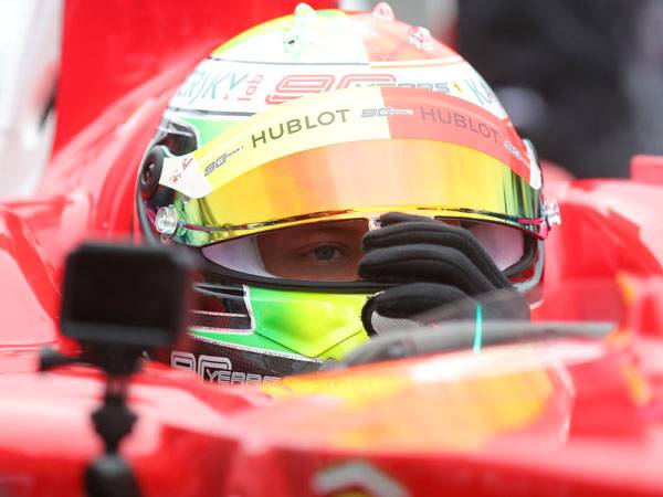 שומאכר. השיג ניצחון בכורה בפורמולה 2(Getty)