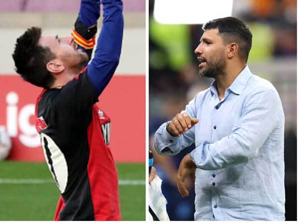 Leo Messi’s next destination?  Con Aguero’s mouthfuls