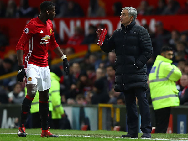 היו ימים יפים יותר. מוריניו ופוגבה (GETTYIMAGES)