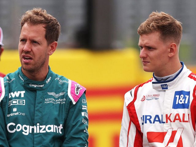 מיק שומאכר וסבסטיאן פטל. האחרון כיכב פעם בטבלאות הנקנסים