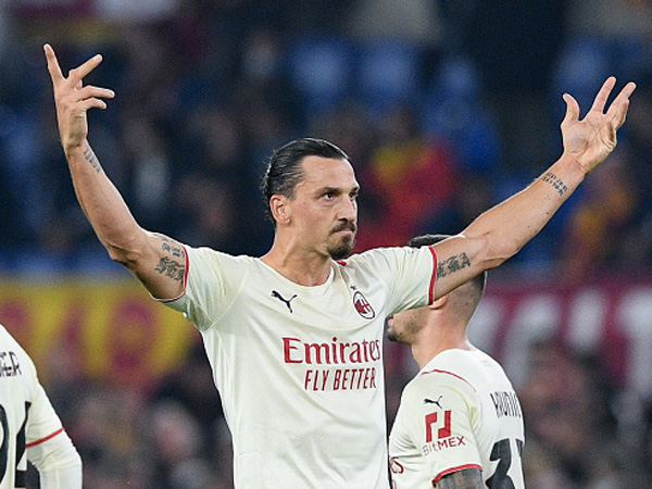 זלאטן איברהימוביץ'. כובש מלפני שחלק משחקני הליגה נולדו (GETTY)