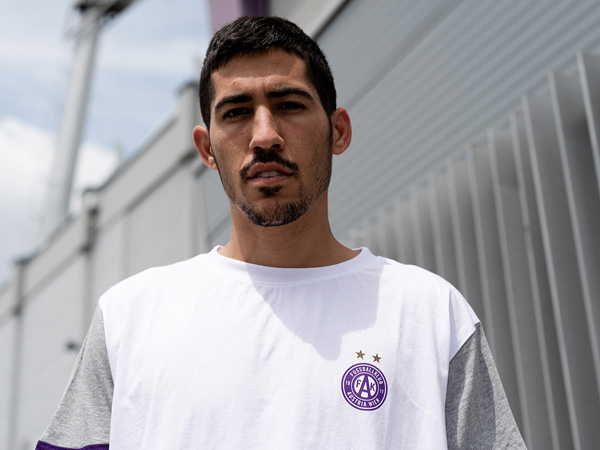 מתן בלטקסה. הצטרף רשמית לקבוצה האוסטרית (Daniel Shaked, Austria Vienna)