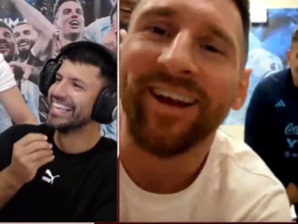 הפיגו את המתח לפני רבע הגמר. מסי ואגוארו