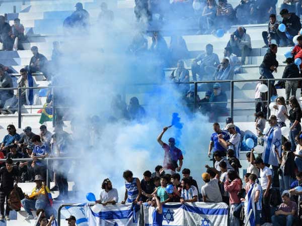 נהנו מכל רגע. האוהדים הישראלים בסן חואן (GETTY)