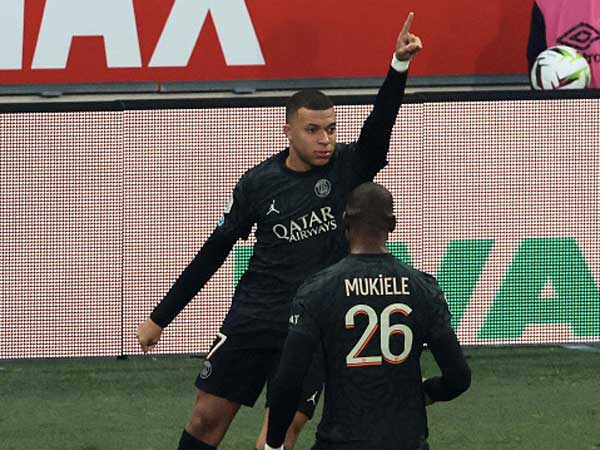 קיליאן אמבפה. עוד מופע אדיר של הצרפתי (GETTY)