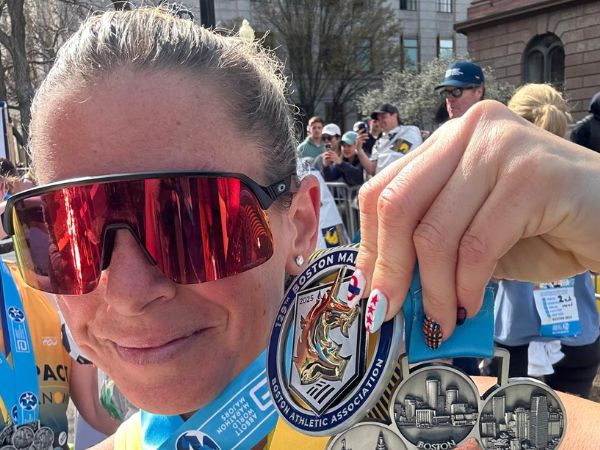 ״רצה כדי להעלות את המודעות למחלת הפרוגריה״. זוהר במרתון בוסטון