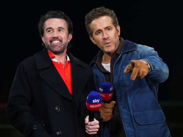 ראיין ריינולדס ורוב מקלני, בעלי רקסהאם. חשיפה מטורפת (Carl Recine/Getty Images)