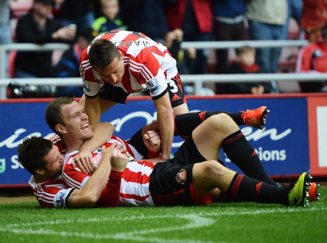 חגיגה נדירה של סנדרלנד (GETTYIMAGES)
