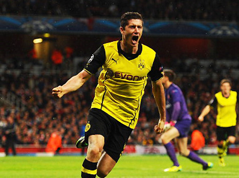 לבנדובסקי. דורטמונד ממשיכה בשלה (gettyimages)