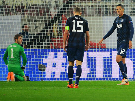 הגנת יונייטד בהלם אחרי השער של דומינגס (gettyimages)