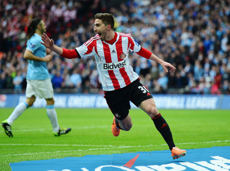 ולחשוב שבמחצית הראשונה אלו היו התמונות... בוריני חוגג (gettyimages)