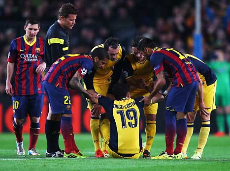 קוסטה, פינה מקום בברצלונה (gettyimages)