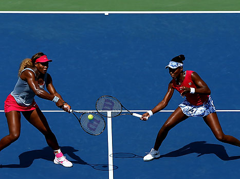 האחיות וויליאמס אכזבו את הקהל הביתי (GETTYIMAGES)