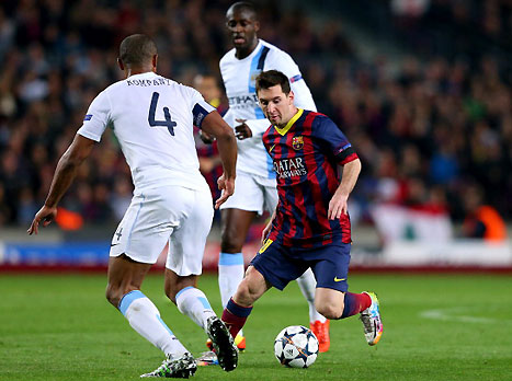 מסי, שוב ייפגש עם סיטי (GETTYIMAGES)