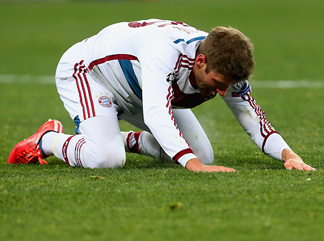 מולר. לא היה חד במחצית הראשונה (Getty)