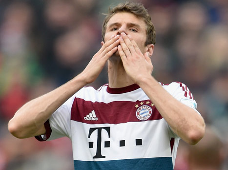 מולר. הצלחת שוב בדרך לבוואריה (getty)