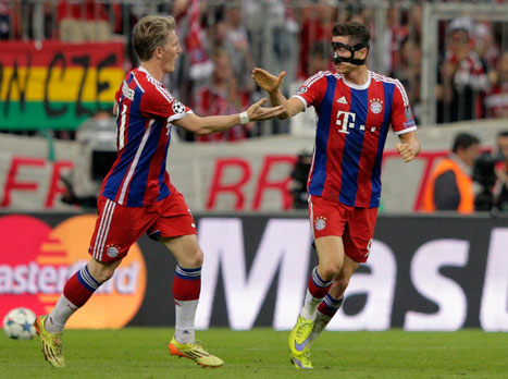 הפולני חגג בקטנה, ומיהר לחזור לשחק (gettyimages)