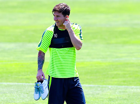 מה הוא מכין ליובה? מסי (GETTYIMAGES)