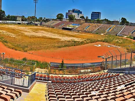 כך נראה כיום האצטדיון (צילום: צבי רוגר, עיריית חיפה)