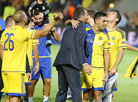 "היה צונאמי בחדר ההלבשה" (אלן שיבר)