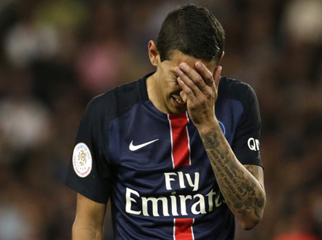 די מריה. ירצה לשכוח את הבכורה בהרכב (AFP)