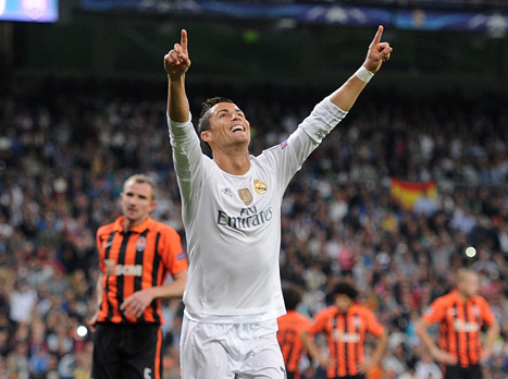 CR7. שמינייה בארבעה ימים (getty)