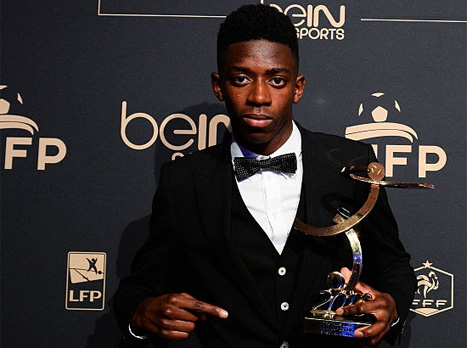 נבחר לשחקן הצעיר של העונה בצרפת (Getty)