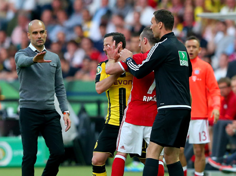 משחק אחרון בבאיירן. פפ (Getty)