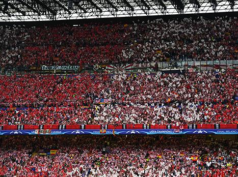 אוהדי אתלטיקו קיוו לראות גביע ראשון (gettyimages)