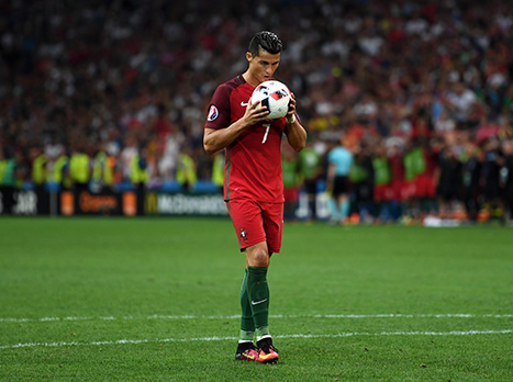 הבקיע פנדל ונעזר בחברים. רונאלדו (getty)