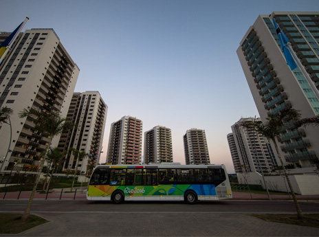 בנייני המגורים בכפר האולימפי בריו (getty)